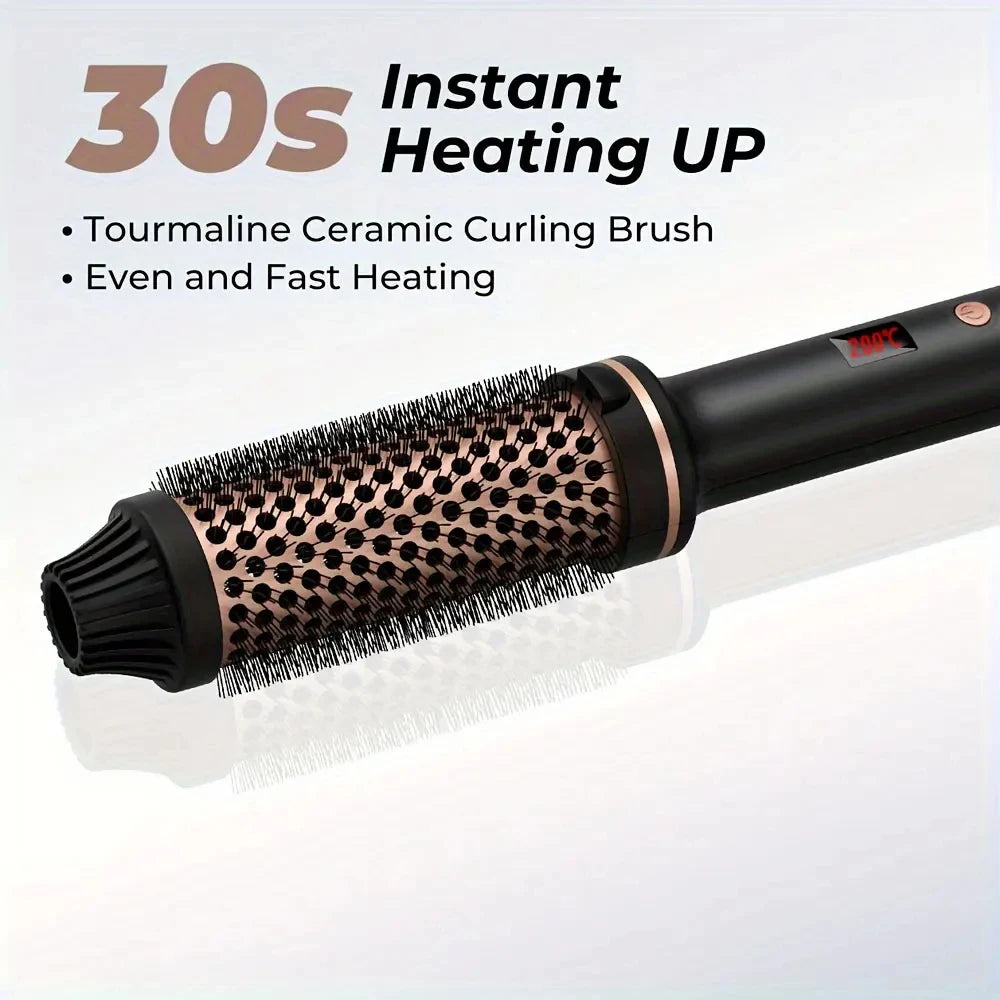 Heated Volume Brush for Effortless Curls™