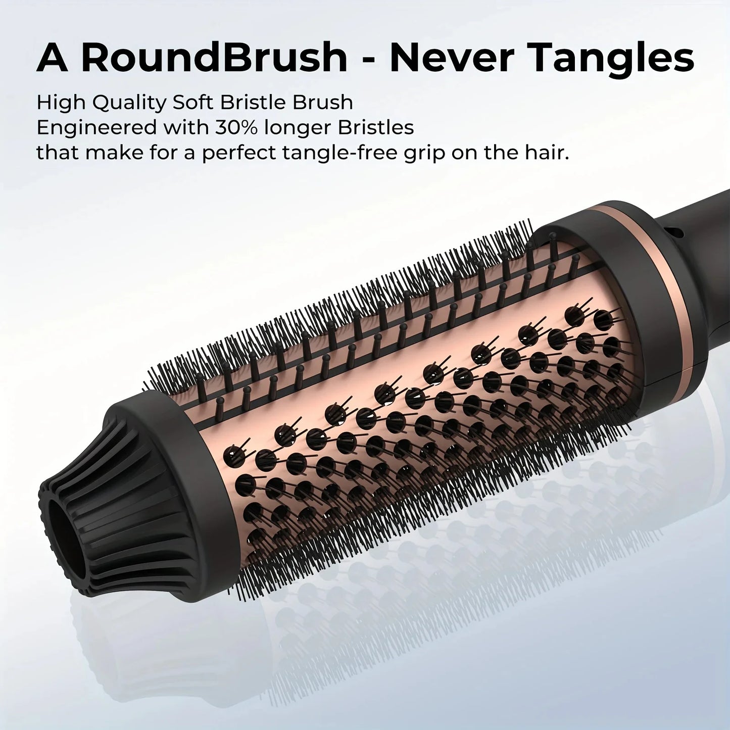 Heated Volume Brush for Effortless Curls™