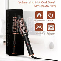 Heated Volume Brush for Effortless Curls™