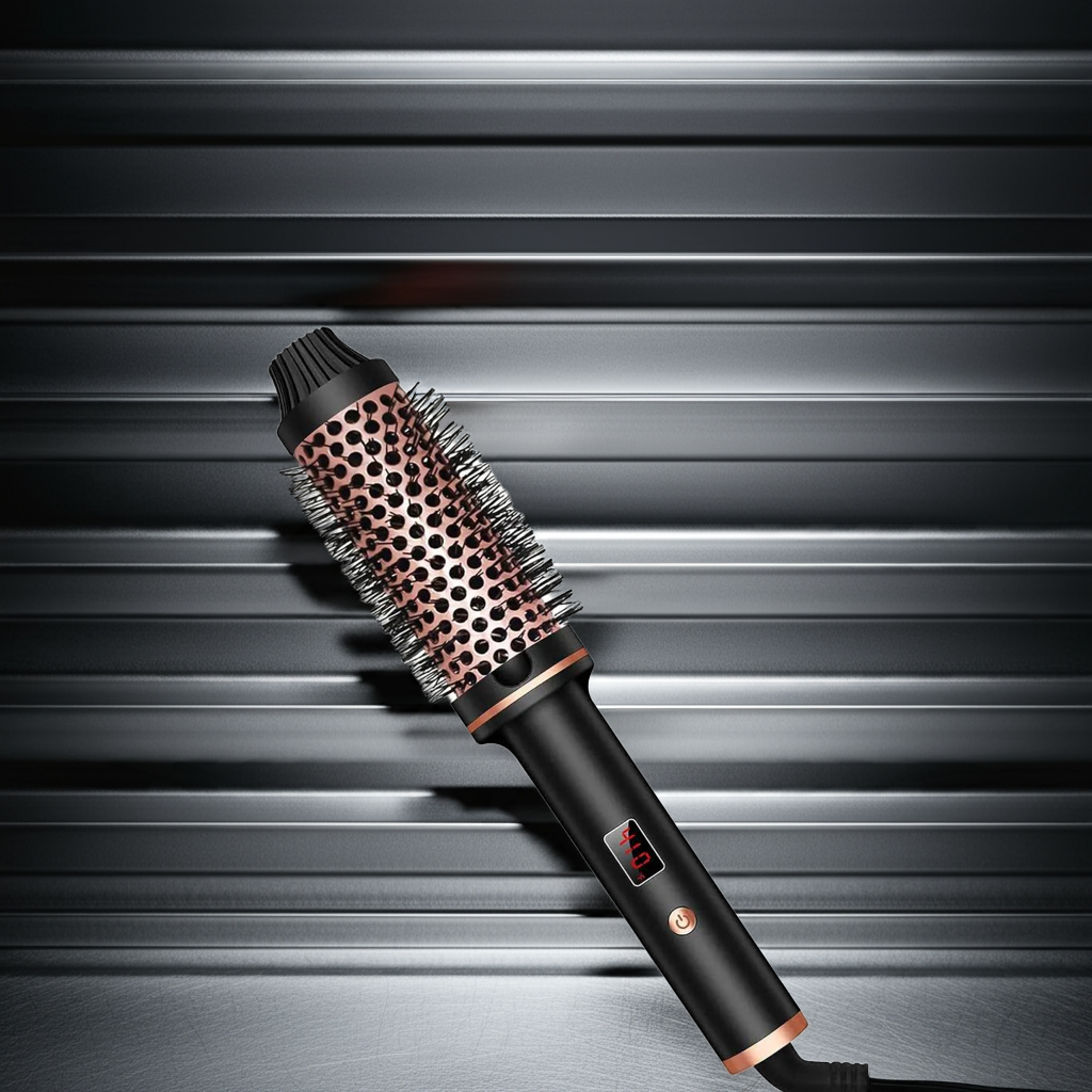 Heated Volume Brush for Effortless Curls™