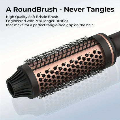 Heated Volume Brush for Effortless Curls™